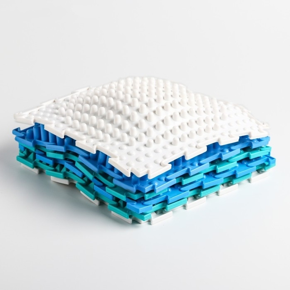 ОРТО-набор-11 Модул. коврик Айсберг(Островок-1, Волна-1, Камешки-2, Льдинка-2)/82