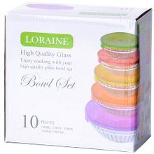 Набор салатниц Loraine 29994 10 предметов