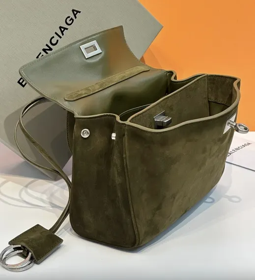BALENCIAGA RODEO HANDBAG зеленый