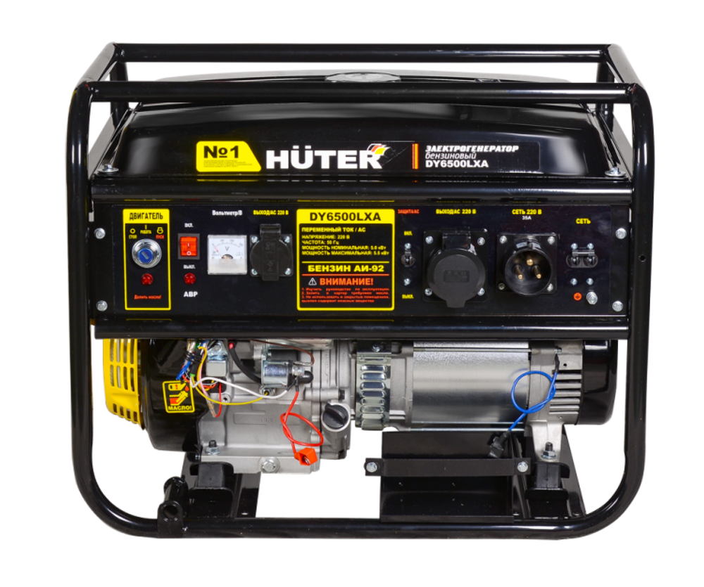 Портативный бензогенератор Huter DY6500LXA