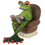 Фигурка декоративная Лягушка, в ассортименте