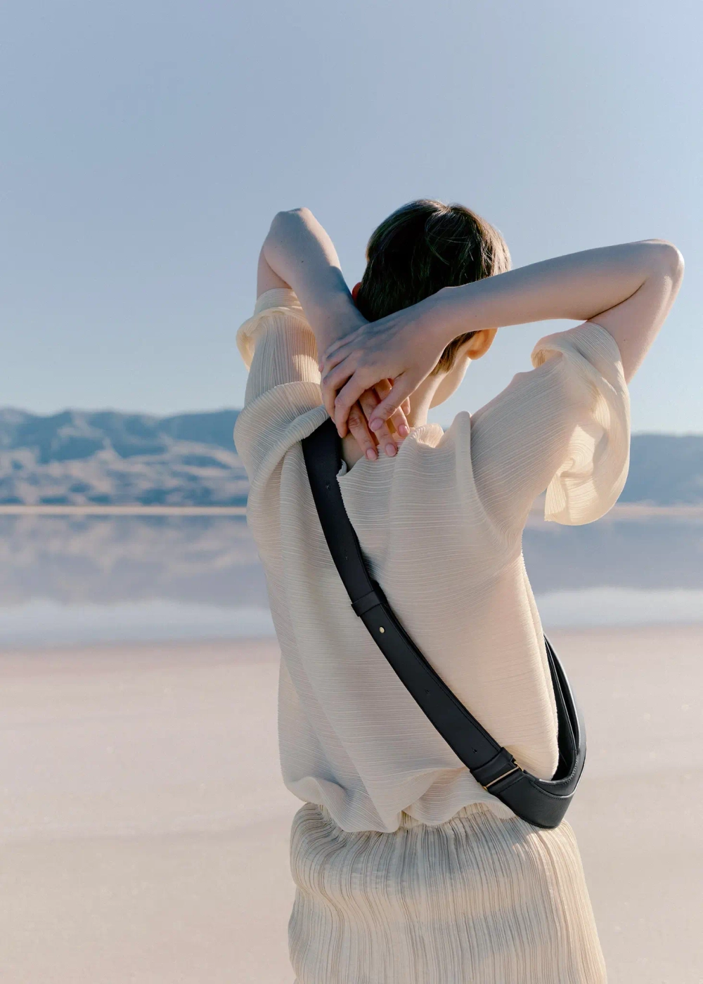 POLENE СУМКА NEYU, ЧЕРНЫЙ