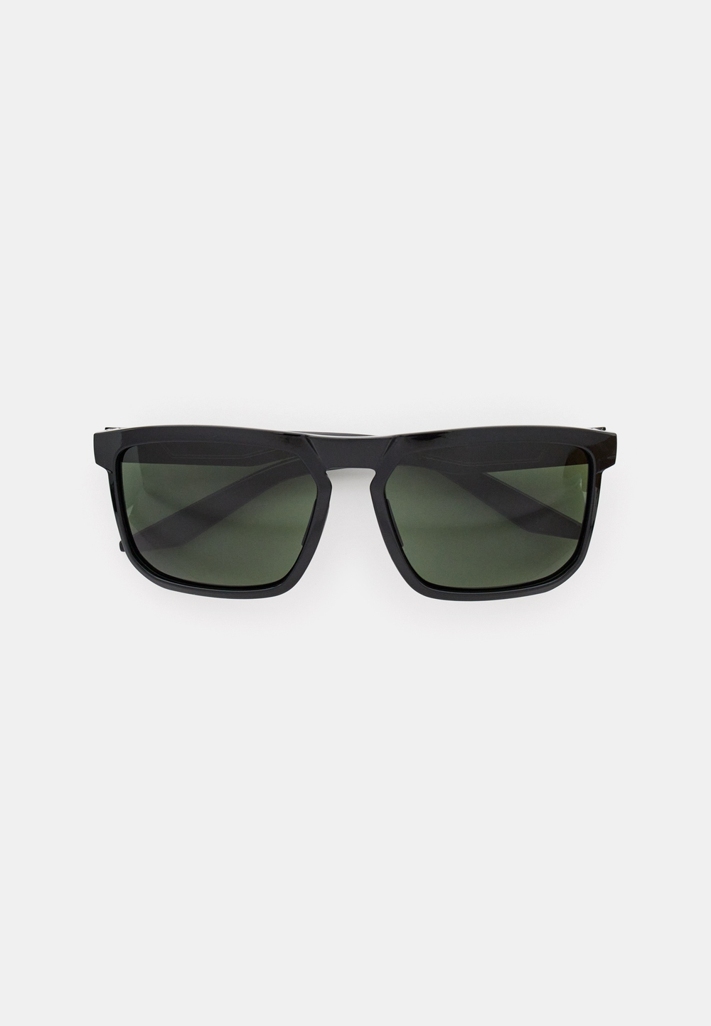 Спортивные очки 100% RENSHAW Polished Black - Grey-Green Lens