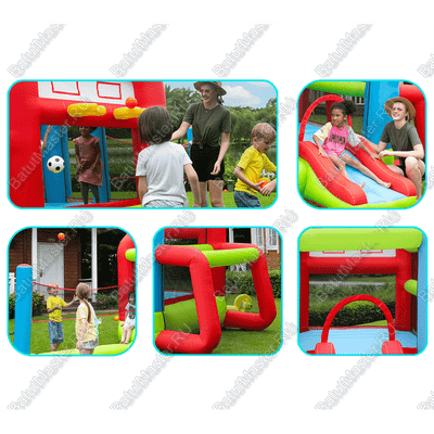 Домашний батут "Активный ребенок" 4,6*2,9*2,1 м