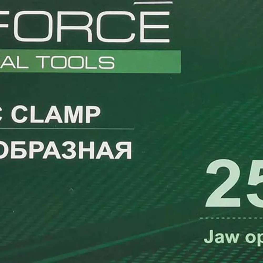 Струбцина G-образная ''Profi''10''-250мм (вес-3.4кг) RockForce##Rock FORCE RF-3331110