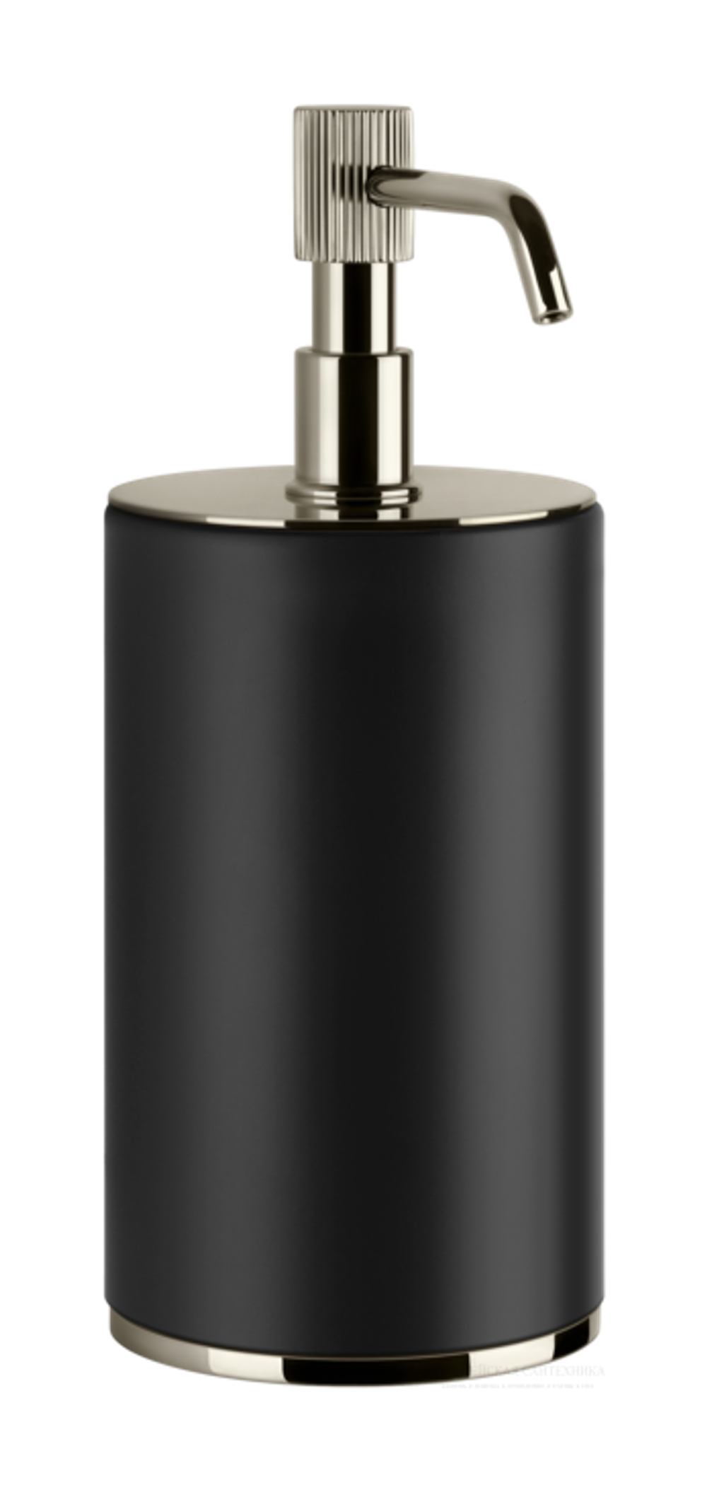 Дозатор Gessi Venti20, настольный, цвет Black/Nickel PVD