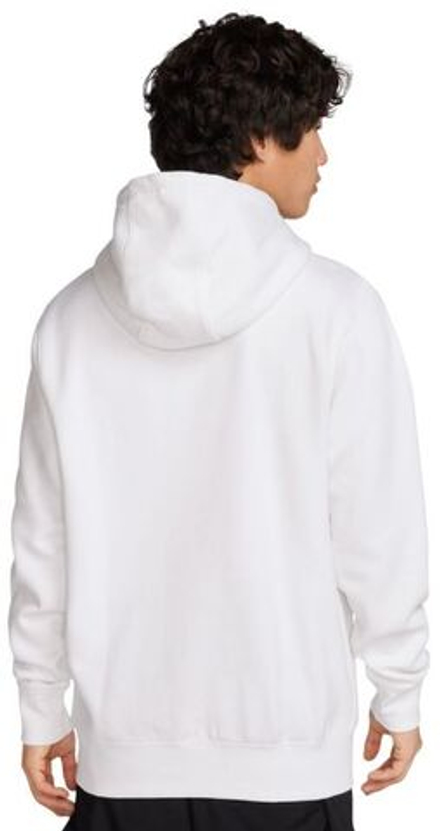 Мужская теннисная кофта Nike Club Fleece Pullover - белый