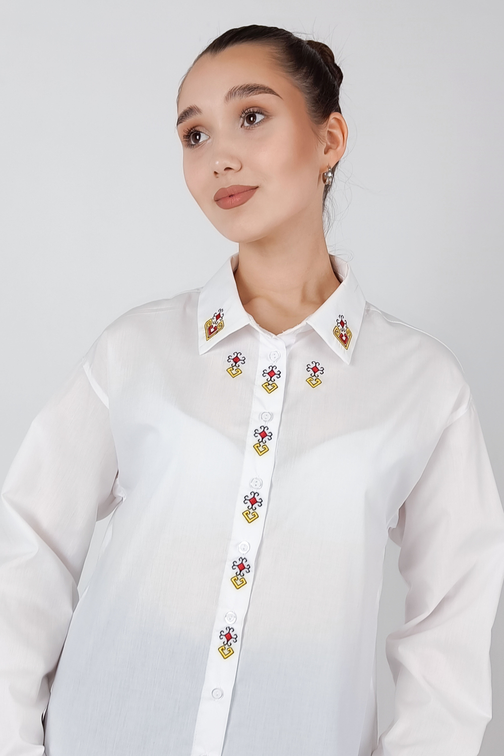 Блуза с чувашской вышивкой