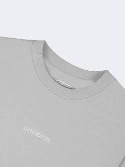 Футболка UNIFORM Relaxed серый пыль