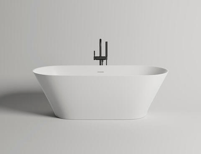 Ванна каменная отдельностоящая глянцевая 180х80 Salini MONA 102911G