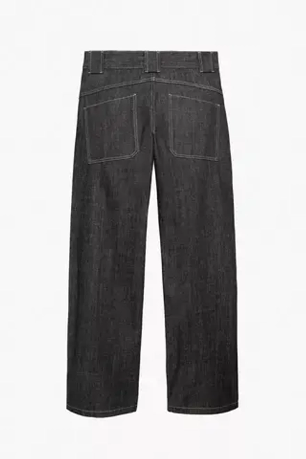 ZARA X STEFANO PILATI ДЖИНСЫ, ЧЕРНЫЙ