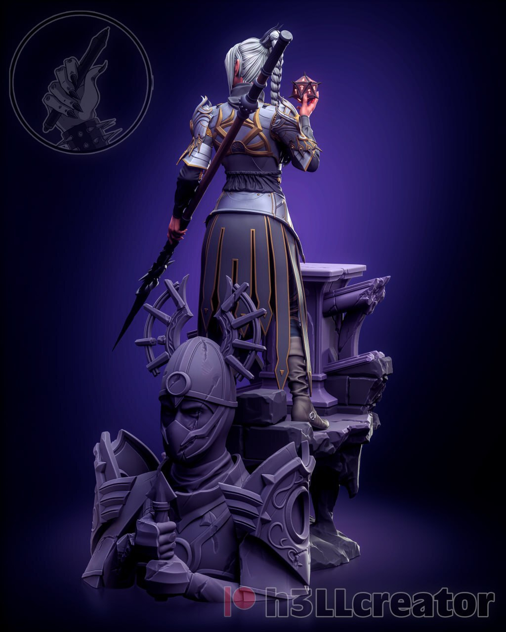 Фигурка Шэдоухарт Shadowheart Baldur’s Gate 3 bg3