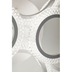 Светильник потолочный светодиодный Rivoli Marion 6107-109 132 Вт LED 2800К - 6200К модерн с пультом