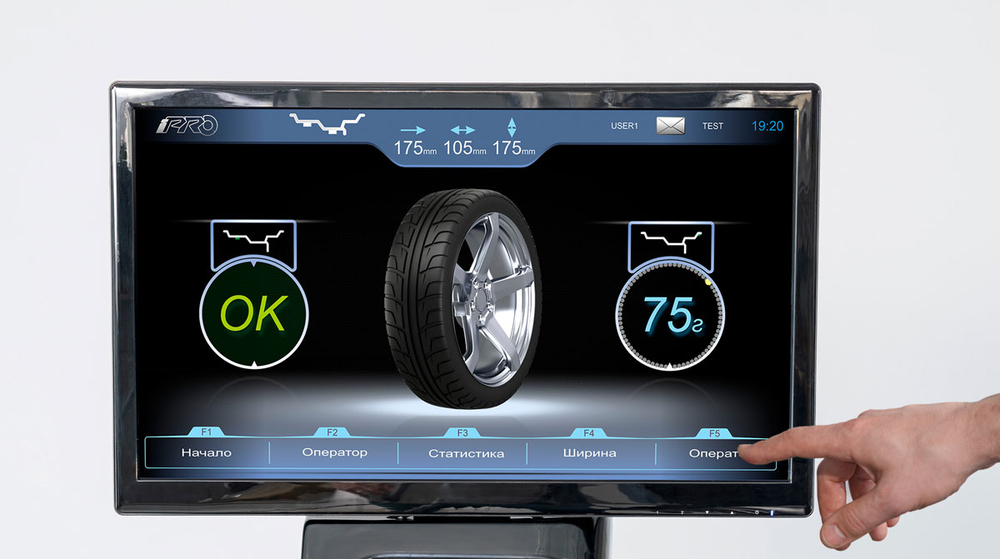 Опция сенсорный монитор