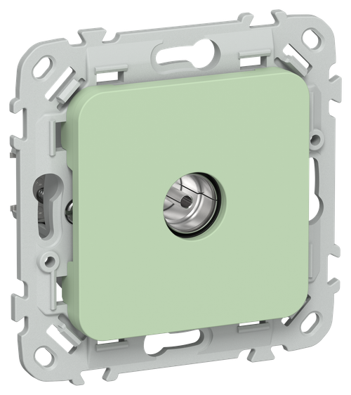 FLITE Розетка TV экранированная оконечная тип M РТВм-1-1-1-ФлФ фисташковый IEK