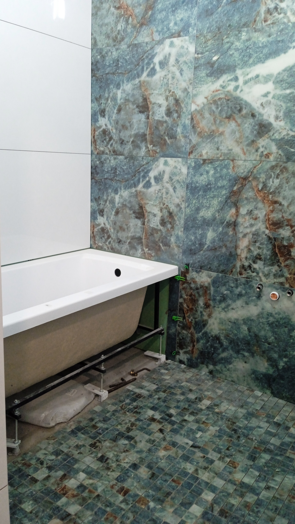 Укладка мозайки