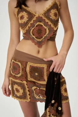 Мини-юбка Хиппи