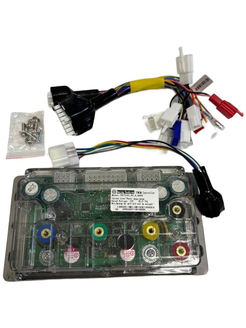 Контроллер 80А 72V для электровелосипеда электроскутера