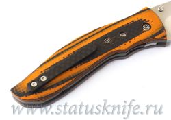 Нож Lightfoot Bull Whip BG42 G10 Orangeфотография - 5