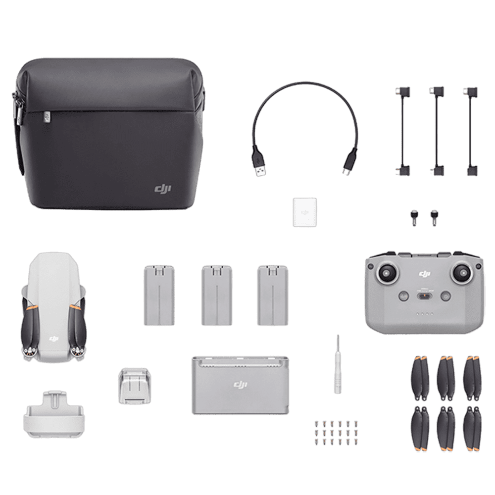 Квадрокоптер DJI Mini 2 Fly More Combo, с пультом DJI RC-N1