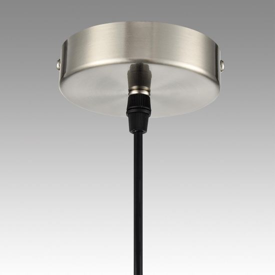 8038/3 MODERNI LN25 133 никель/желтый/серый/белый, металл/текстиль Подвесной светильник Е27 3*60W 220V ILAIDA