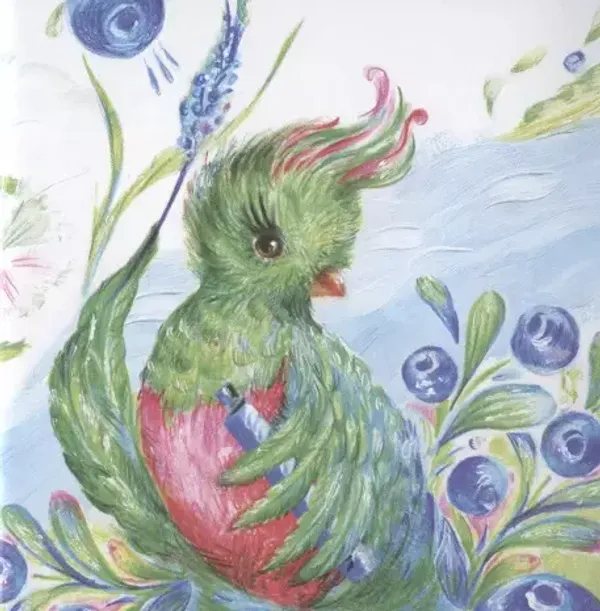 Модница птичка. Книжка-малышка