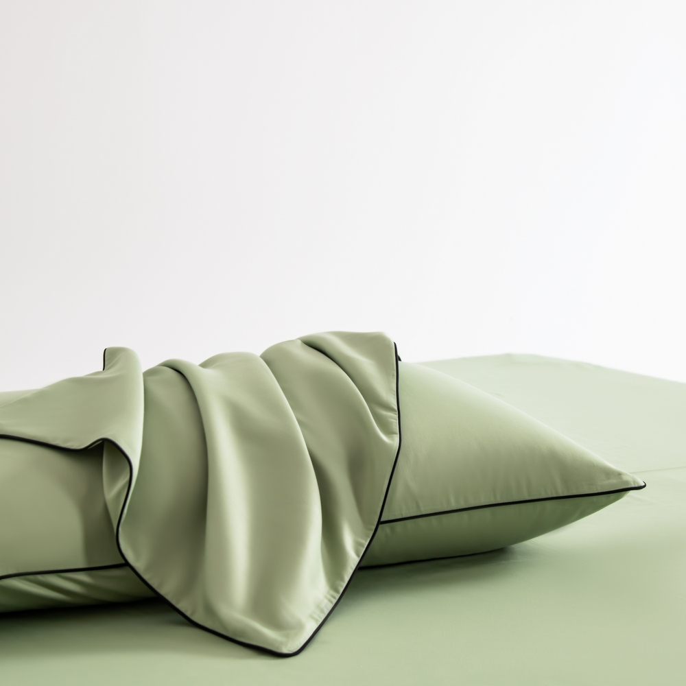 Комплект постельного белья Однотонный Сатин Элитный OCE012