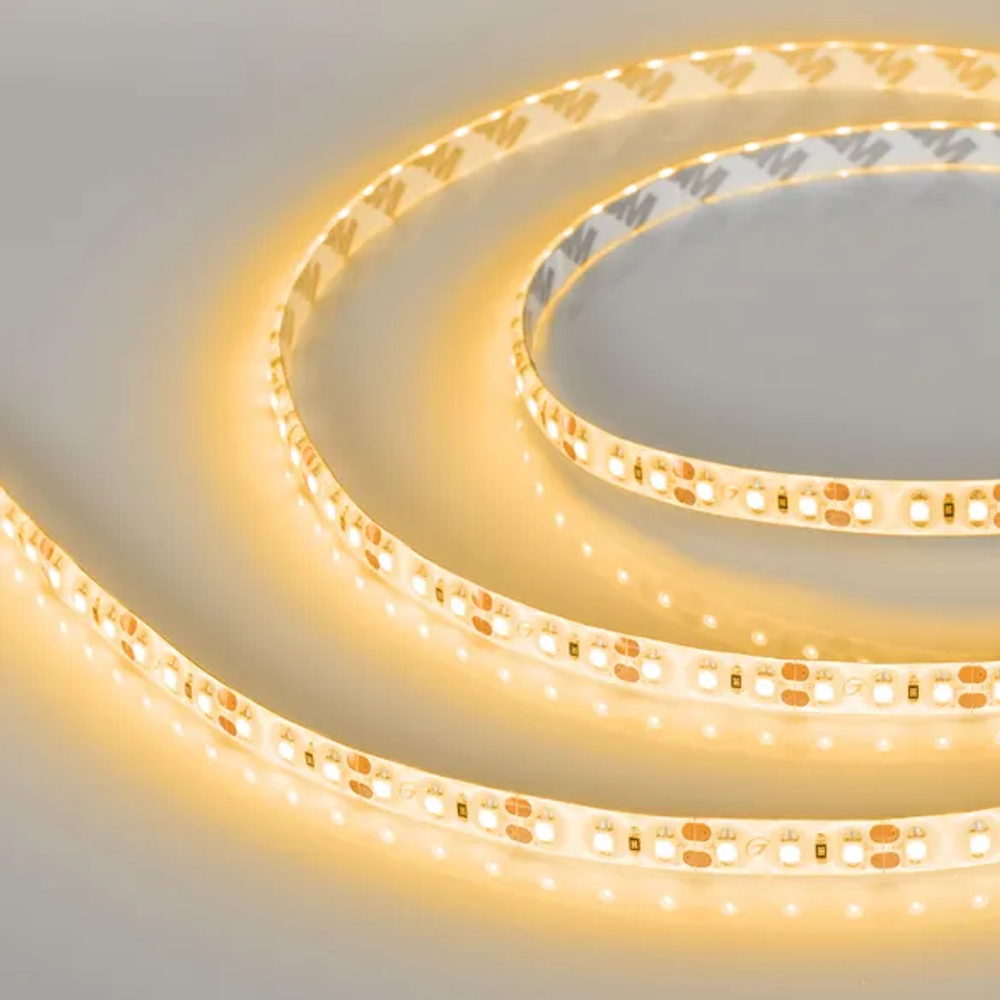 Светодиодная лента герметичная RTW-SE-A120-8mm 12V Yellow (9.6 W/m, IP65, 2835, 5m) (Arlight, 9.6 Вт/м, IP65) 014883(2)