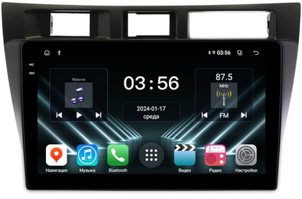 Магнитола для Toyota Mark II 110, Verossa 2000-2004 (вниз) - FarCar DX9-9110 монитор 9.5" IPS на Android 13, 4+64Гб, CarPlay