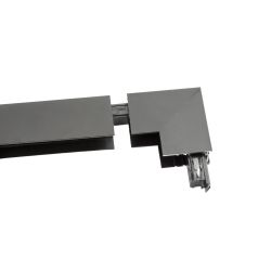 UBX-MM21-35 BLACK Коннектор для магнитных шинопроводов.35мм. Угловой. Внутренний. Черный. ТМ Uniel