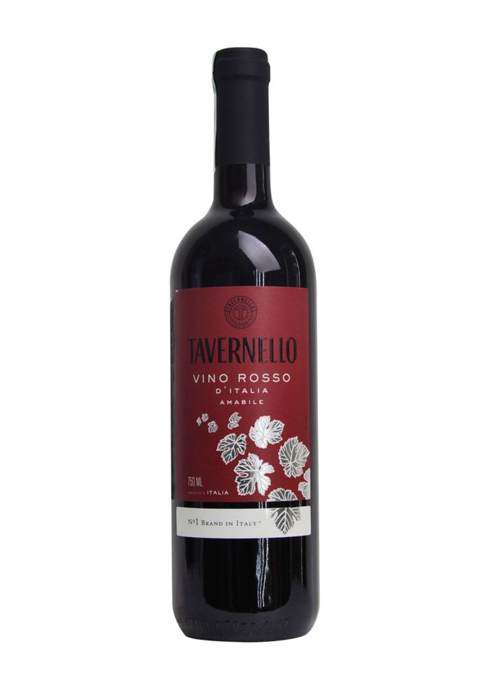 Вино Caviro Tavernello Vino Rosso D&#39;Italia Amabile 10.5%