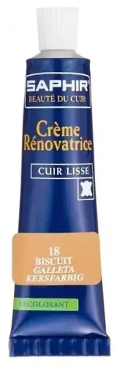 Жидкая кожа Saphir Creme Renovatrice, 25мл, бисквит [018]
