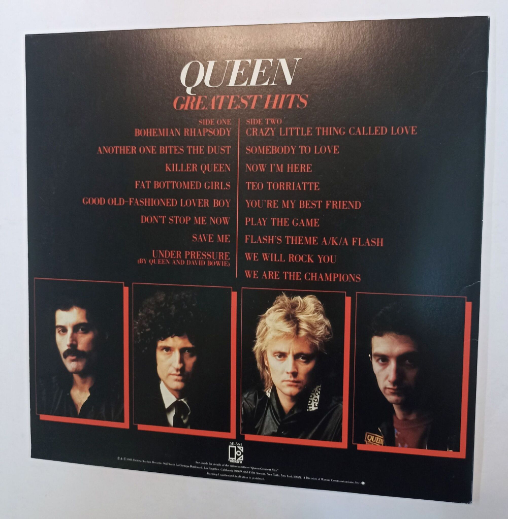 Винтажная виниловая пластинка Queen Greatest Hits (no OBI Japan 1981)