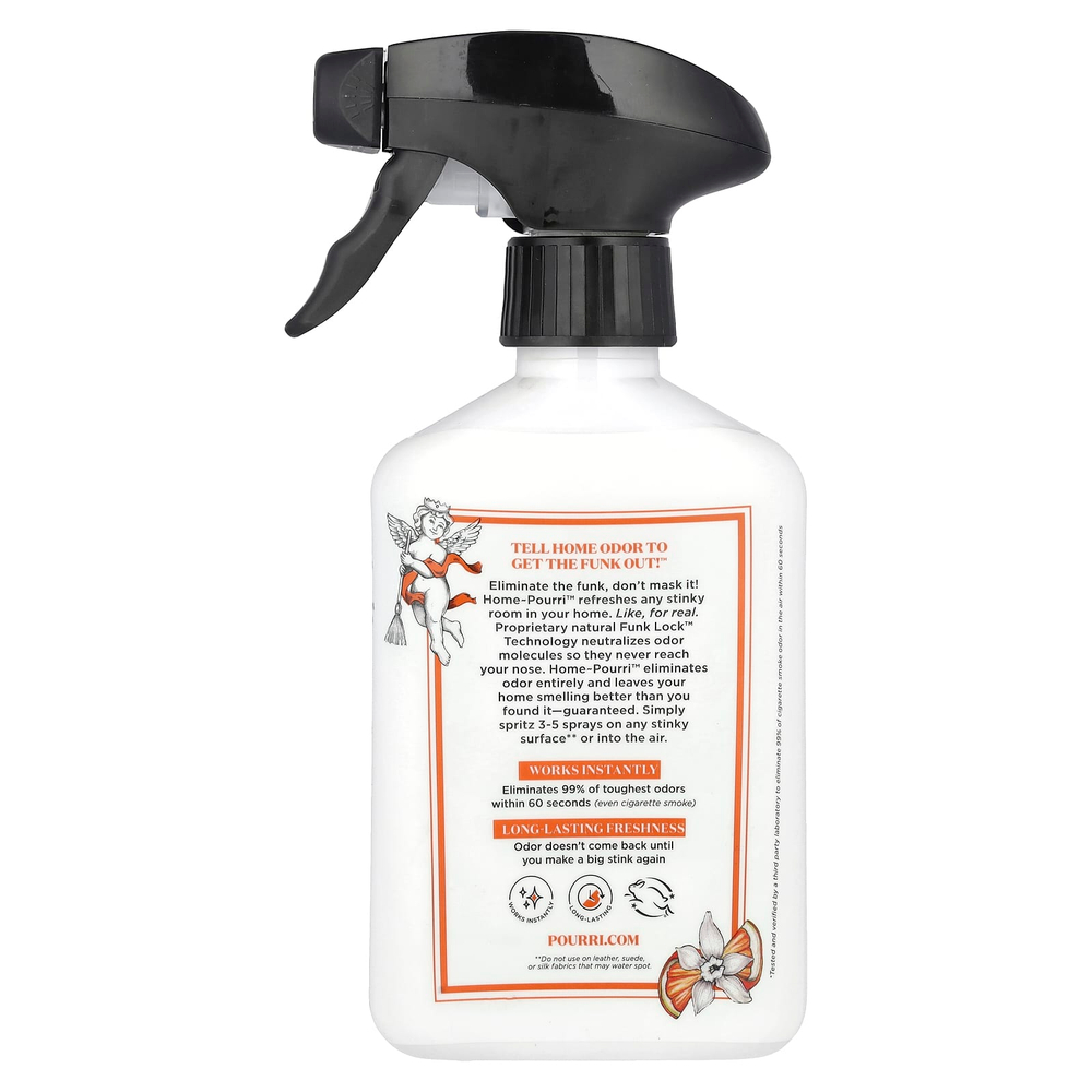 Poo-Pourri, Home-Pourri™, универсальный спрей для устранения запахов в воздухе и на тканях, грейпфрут, личи и ваниль, 325 мл