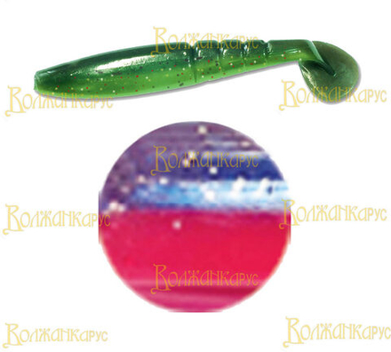 Volzhanka BigMag Shad 100 цвет 2005 (в упак. 5шт)