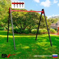 Уличные качели Sv Sport Maxi УК134.1В2 (3.0м/Подвесы на втулке 2к)
