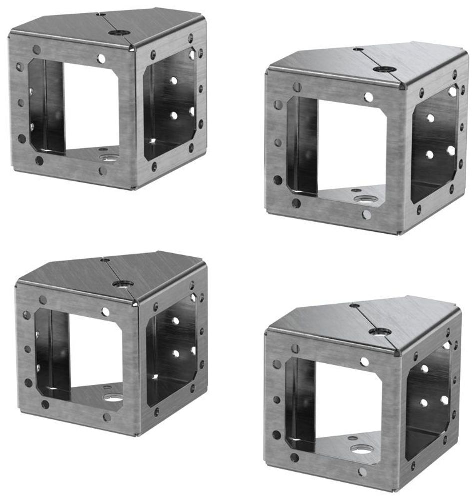 Угол цоколя 100 FORMAT (уп.4шт) IEK FO-00D-KC-010-7035