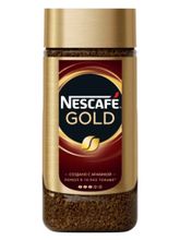 Кофе растворимый Nescafe Gold, стеклянная банка 95 г