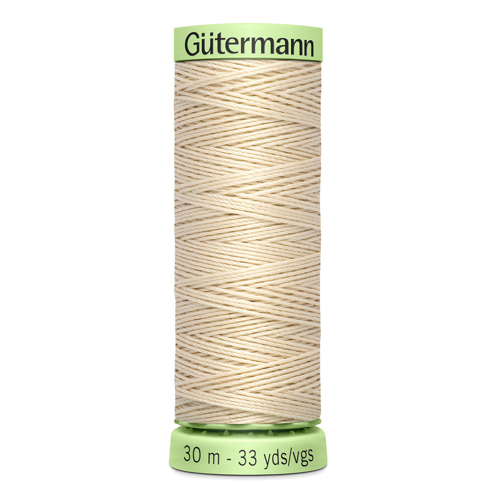 Нить Top Stitch 30/30 м для декоративной отстрочки, Gutermann, 169 пломбир