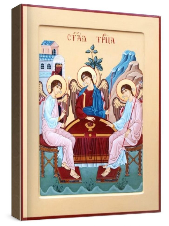 Троица (рукописная икона)
