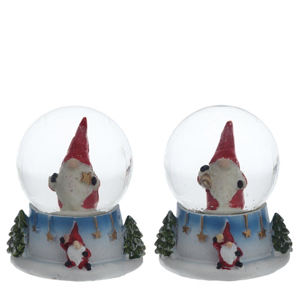 GAEM Фигурка декор в стекл шаре "Гном", D 4.5 см, L5,5 W5 H6 см, 2в.