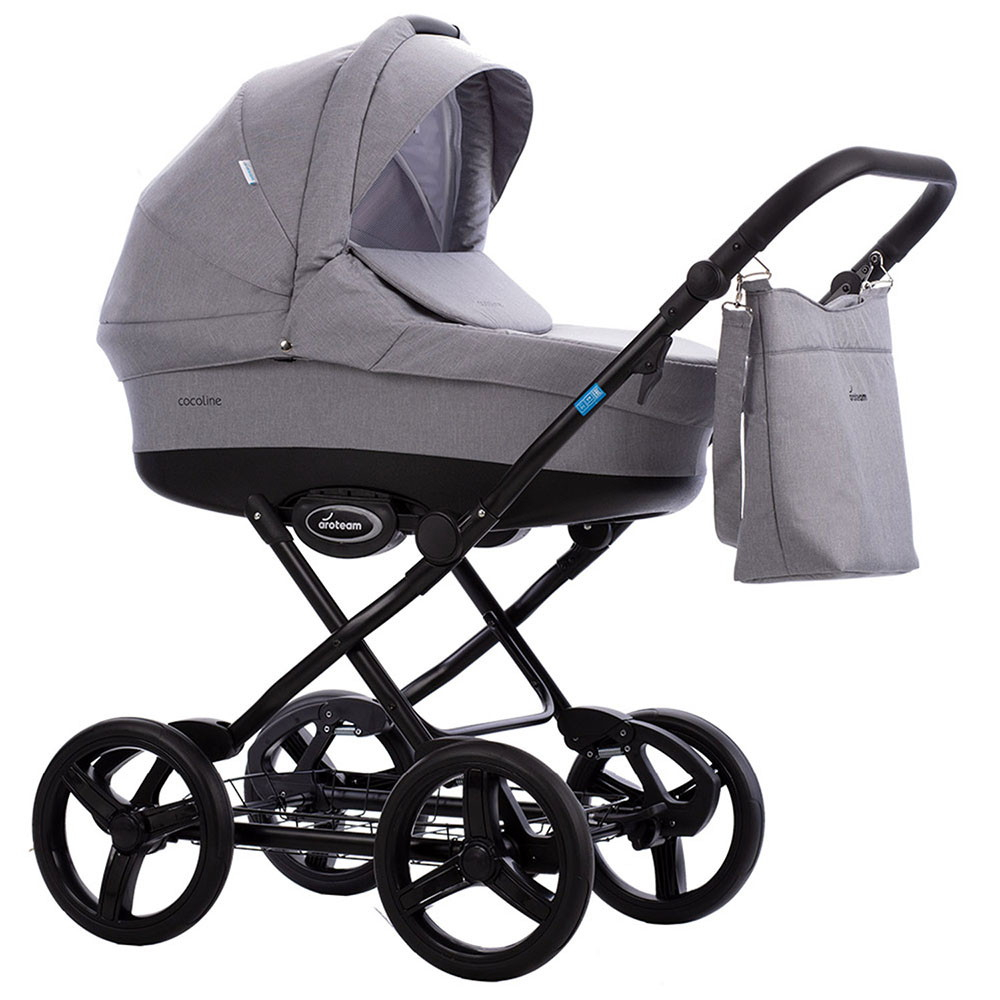 Детская коляска AroTeam Cocoline 2 в 1 11 серый