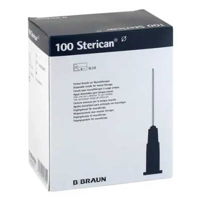 Игла пункционная Стерикан 0,6х80 мм 23G 100 шт