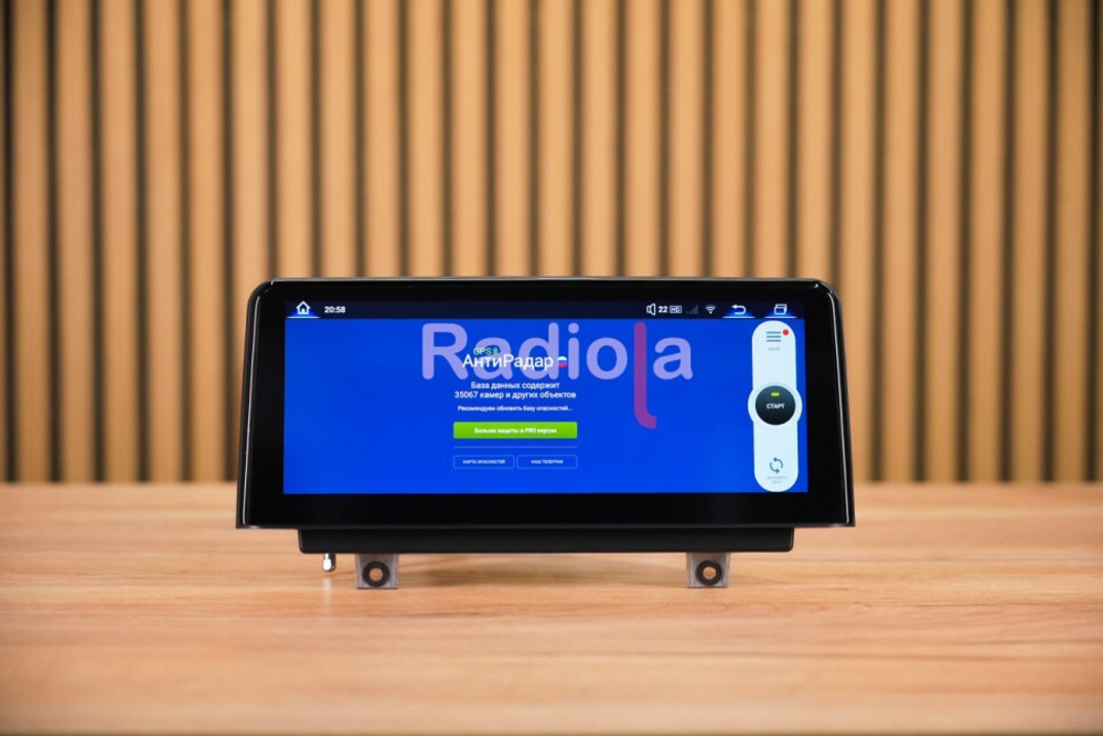 Магнитола для BMW 3-серия F30 2012-2016, 4-серия F36, F32 NBT - Radiola RDL-6213-L монитор 10.25" на Android 13, 8Гб+128Гб, CarPlay, 4G SIM-слот