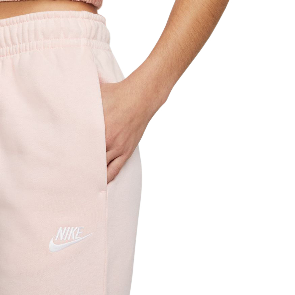 Женские теннисные брюки Nike NSW Essential Pant Regular Fleece W - atmosphere/white