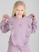 Костюм для девочки с брюками-палаццо на осень