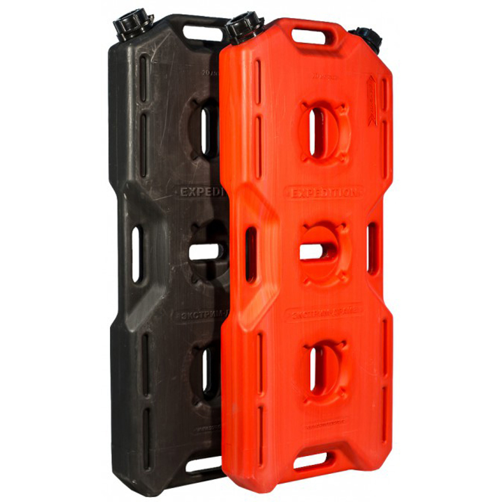 Канистра "Экстрим" 15л, 2 горловины, черная