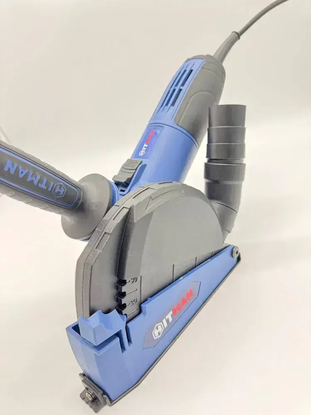 Кожух защитный вытяжной 1313-2 на УШМ 115,125 мм/насадка на болгарку/насадка штроборез для отвода пыли