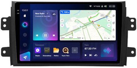 Магнитола Suzuki SX4 2006-2014 - Teyes CC3-2K QLed Android 10, ТОП процессор, SIM-слот, CarPlay