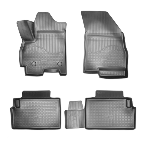 Ковры в салон Norplast/Unidec для Chery Tiggo 4 Pro (2022-), Черный, арт.NPA11-C11-720-2